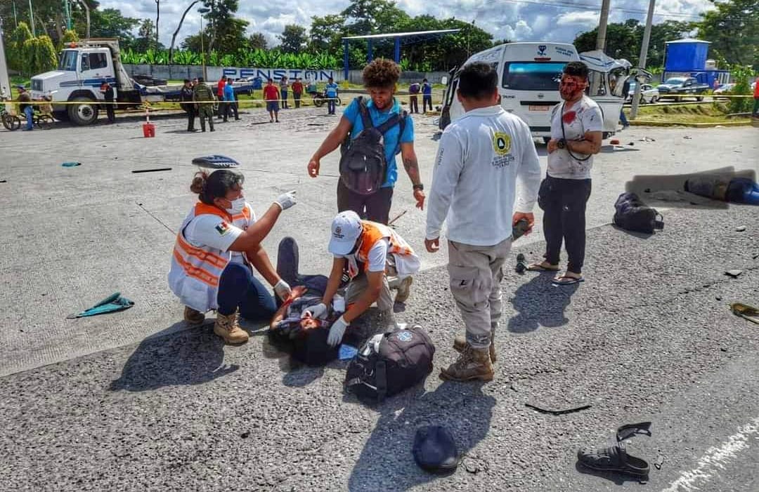 Dos Migrantes Muertos Y Seis Lesionados Deja Como Saldo Un Accidente En