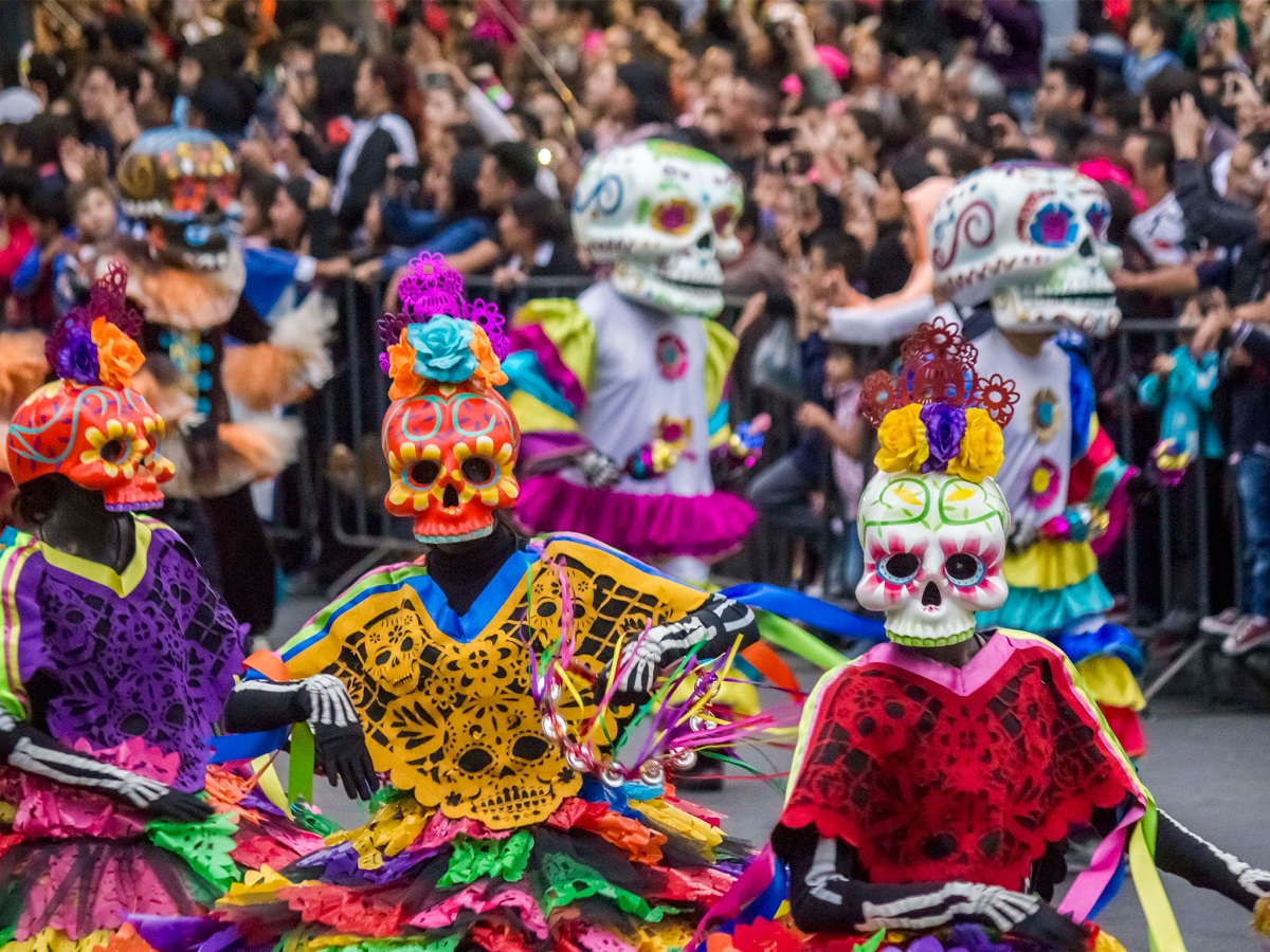 As Se Vivi En M Xico El Desfile Por El D A De Los Muertos El Sol De