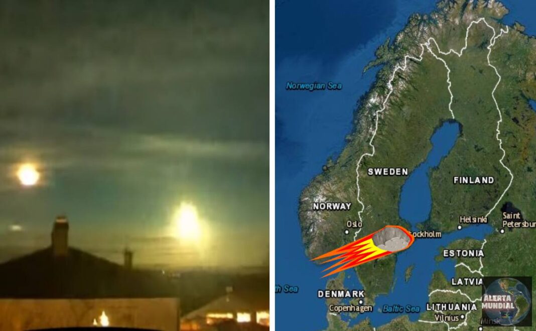 Captan Momento En El Que Cayo Un Meteorito En Noruega El Sol De Mixco