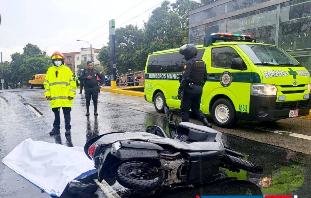 Muere Motorista En Accidente De Tránsito En El Anillo Periférico El Sol De Mixco 